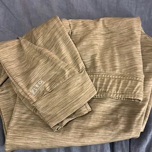 Fleo Heathered olive joggers